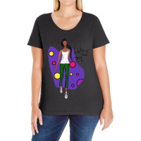 Working Out Girl Ladies Curvy T-shirt | Artistshot