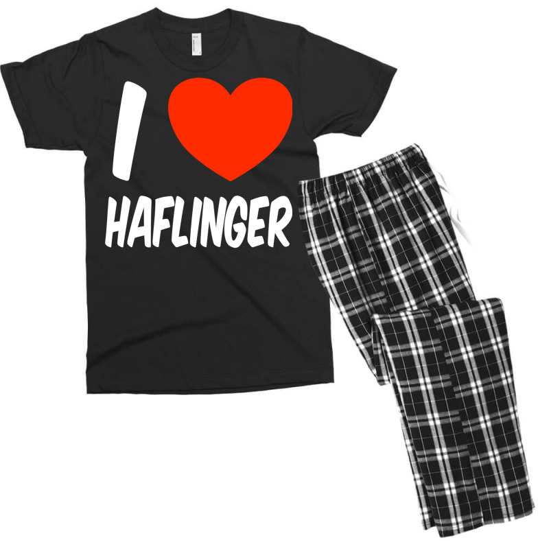 Haflinger Horse Gift For Horses Riding   Riders On Men's T-shirt Pajama Set | Artistshot