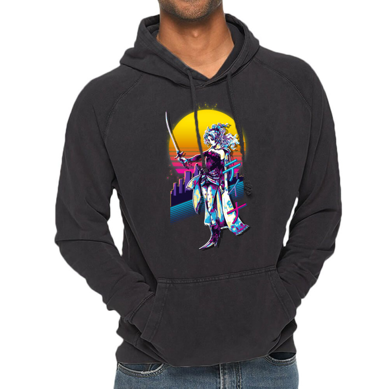 Final Fantasy Vi 6   Terra Retrowave Vintage Hoodie by suardlakiof | Artistshot