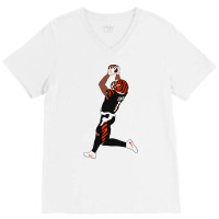 Ja'marr Chase V-neck Tee | Artistshot