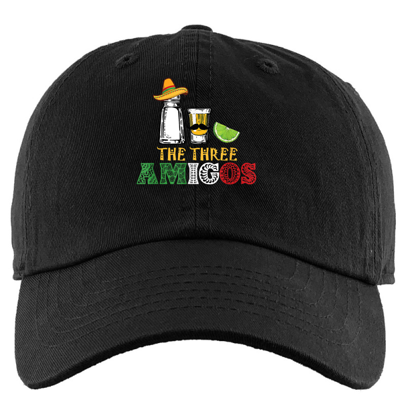 The 3 Three Amigos T Shirt   Salt, Tequila & Lime Kids Cap | Artistshot