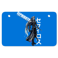 Final Fantasy Vii 7   Sephiroth Kanji Atv License Plate | Artistshot