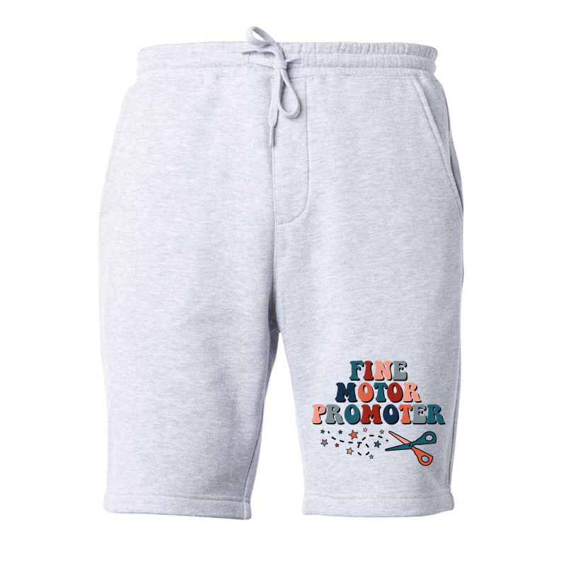 Fine Motor Promoter Occupational Therapy Ot Job Th Fleece Short | Artistshot