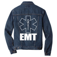 Emt Uniform Emergency Medical Technician T Shirt Men Denim Jacket | Artistshot