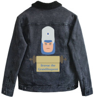 Bruvac The Grandiloquent Unisex Sherpa-lined Denim Jacket | Artistshot