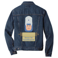 Bruvac The Grandiloquent Men Denim Jacket | Artistshot