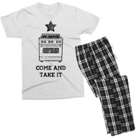 Come And Take It President Joe Biden Ban On Gas St Men's T-shirt Pajama Set | Artistshot