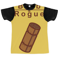 Cartoon Barb & Rogue Bedroll Graphic T-shirt | Artistshot