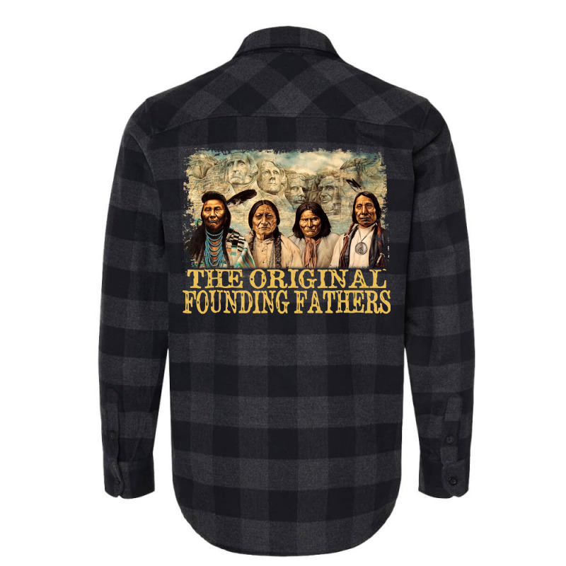 Original Founding Fathers Native American Pullover Flannel Shirt | Artistshot