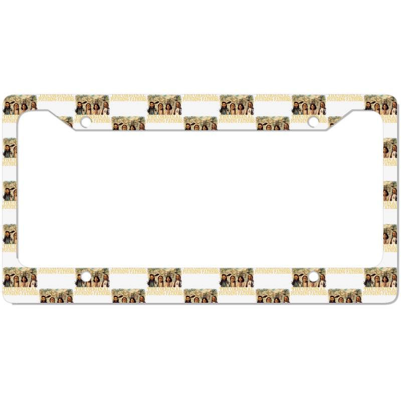 Original Founding Fathers Native American Pullover License Plate Frame | Artistshot