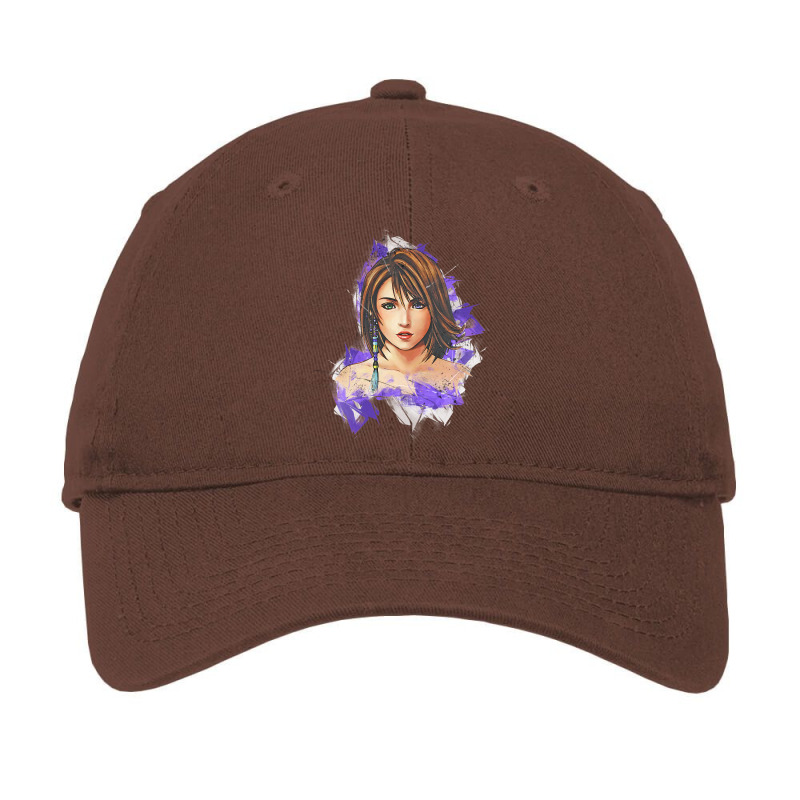 Final Fantasy X   Yuna Sketch Adjustable Cap by suardlakiof | Artistshot