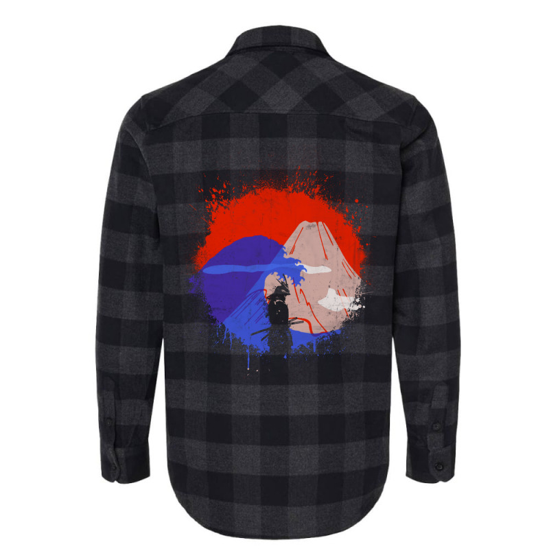 Japanese Samurai Flannel Shirt by gadasiegeniad | Artistshot