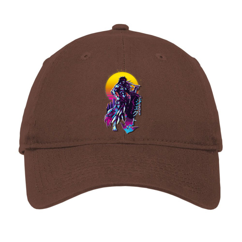 Final Fantasy X 10   Jecht Retrowave Adjustable Cap by suardlakiof | Artistshot