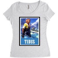 Final Fantasy X 10   Tidus Women's Triblend Scoop T-shirt | Artistshot