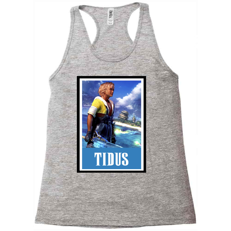 Final Fantasy X 10   Tidus Racerback Tank by suardlakiof | Artistshot