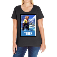 Final Fantasy X 10   Tidus Ladies Curvy T-shirt | Artistshot