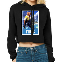 Final Fantasy X 10   Tidus Cropped Hoodie | Artistshot