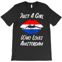 Lips Mouth Love Holland Flag Amsterdam T Shirt T-shirt | Artistshot