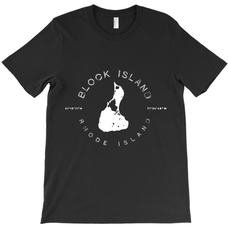 Block Island Rhode Island Graphic Vintage Retro T T-Shirt by ravand | Artistshot