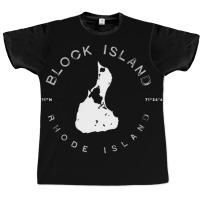 Block Island Rhode Island Graphic Vintage Retro T Graphic T-shirt | Artistshot