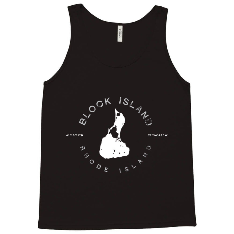 Block Island Rhode Island Graphic Vintage Retro T Tank Top by ravand | Artistshot