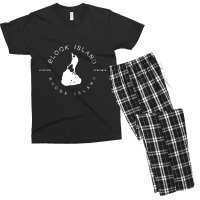 Block Island Rhode Island Graphic Vintage Retro T Men's T-shirt Pajama Set | Artistshot