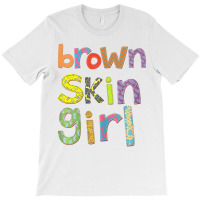 Brown Skin Girl Womens Kids African American Pro B T-shirt | Artistshot