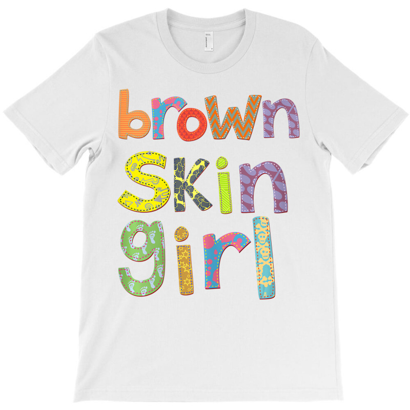 Brown Skin Girl Womens Kids African American Pro B T-shirt | Artistshot