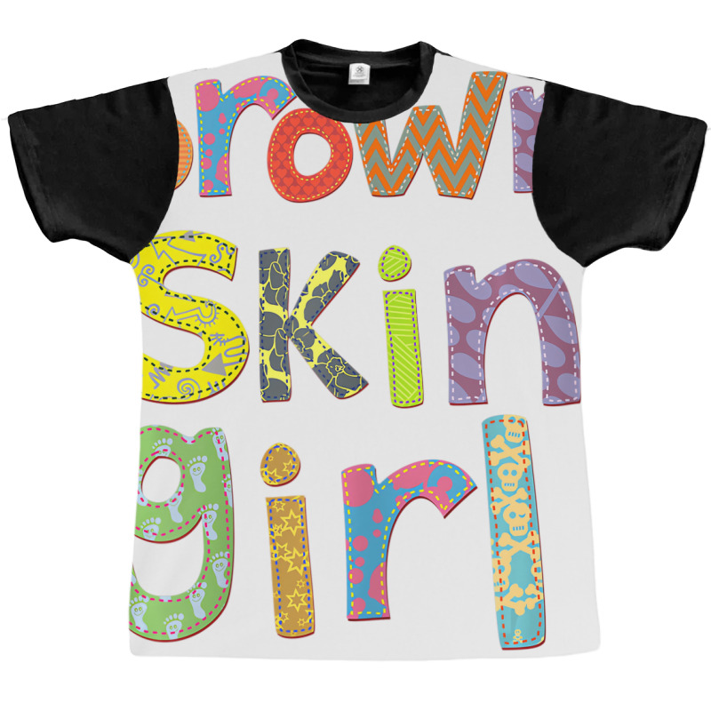 Brown Skin Girl Womens Kids African American Pro B Graphic T-shirt | Artistshot