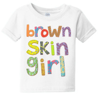 Brown Skin Girl Womens Kids African American Pro B Baby Tee | Artistshot