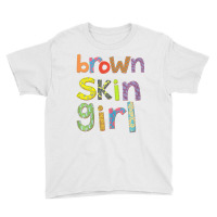 Brown Skin Girl Womens Kids African American Pro B Youth Tee | Artistshot