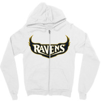 Raven's Zipper Hoodie | Artistshot