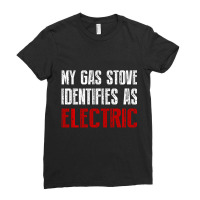 My Gas Stove Identifies As Electric Vintage Men Wo Ladies Fitted T-shirt | Artistshot