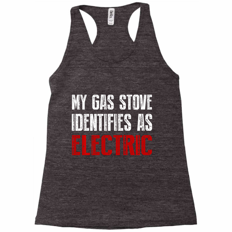 My Gas Stove Identifies As Electric Vintage Men Wo Racerback Tank by catricegar | Artistshot