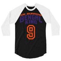 Jeaux Burreaux Football  Burrow 3 3/4 Sleeve Shirt | Artistshot