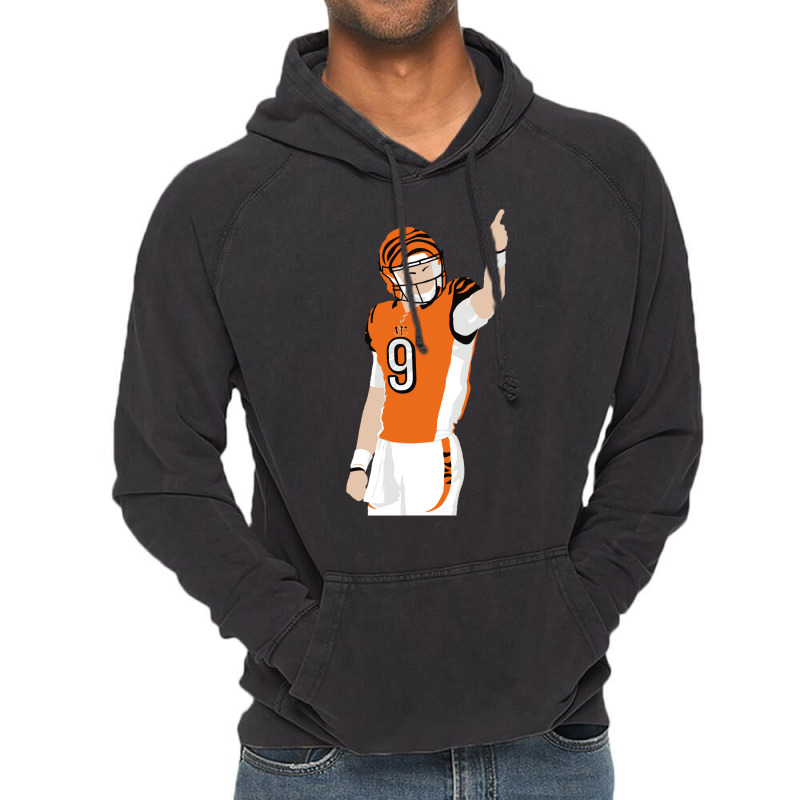 Jeaux Burreaux Football  Burrow 5 Vintage Hoodie by gadasiegeniad | Artistshot