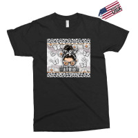 Lung Cancer Warrior Messy Bun Exclusive T-shirt | Artistshot