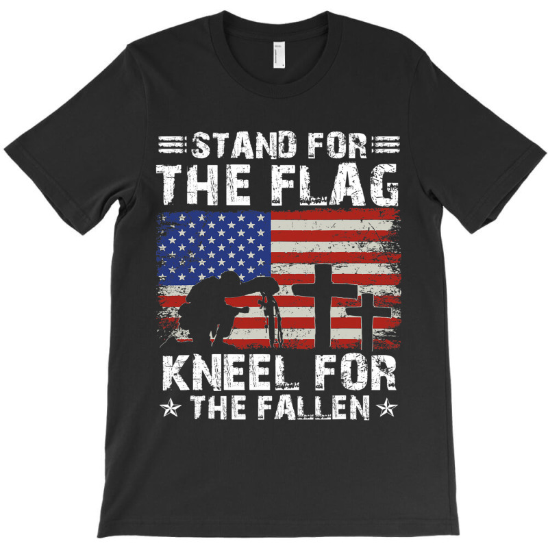 Patriotic Military Veteran American Flag Stand For T-shirt | Artistshot