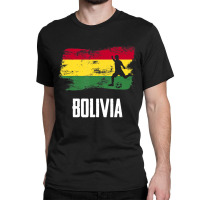 Bolivia Flag Jersey Bolivian Soccer Team Bolivian Classic T-shirt | Artistshot