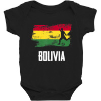 Bolivia Flag Jersey Bolivian Soccer Team Bolivian Baby Bodysuit | Artistshot