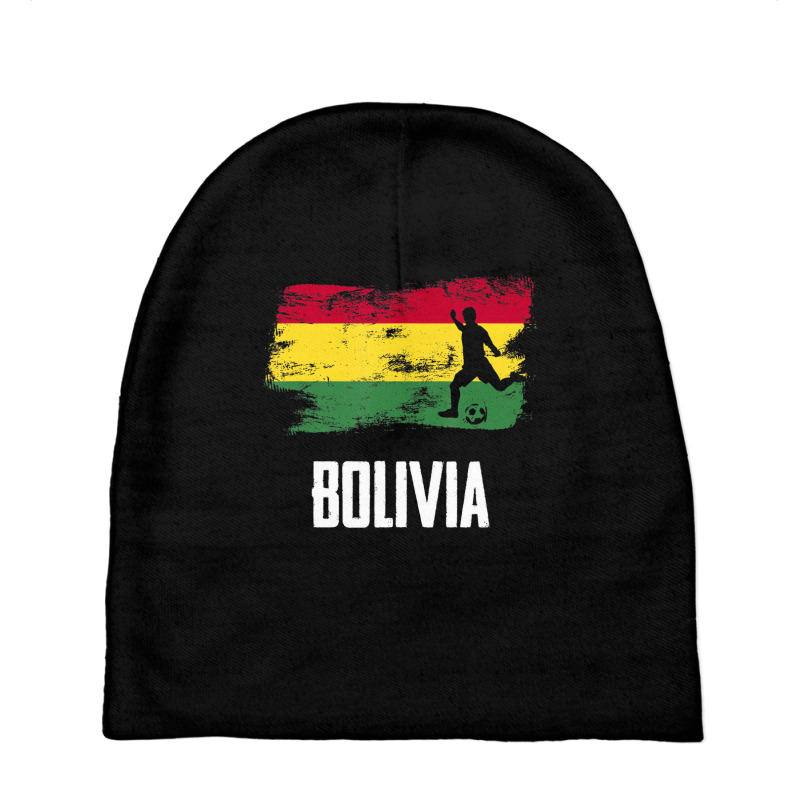 Bolivia Flag Jersey Bolivian Soccer Team Bolivian Baby Beanies by holden | Artistshot