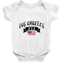 Los Angeles Baby Bodysuit | Artistshot