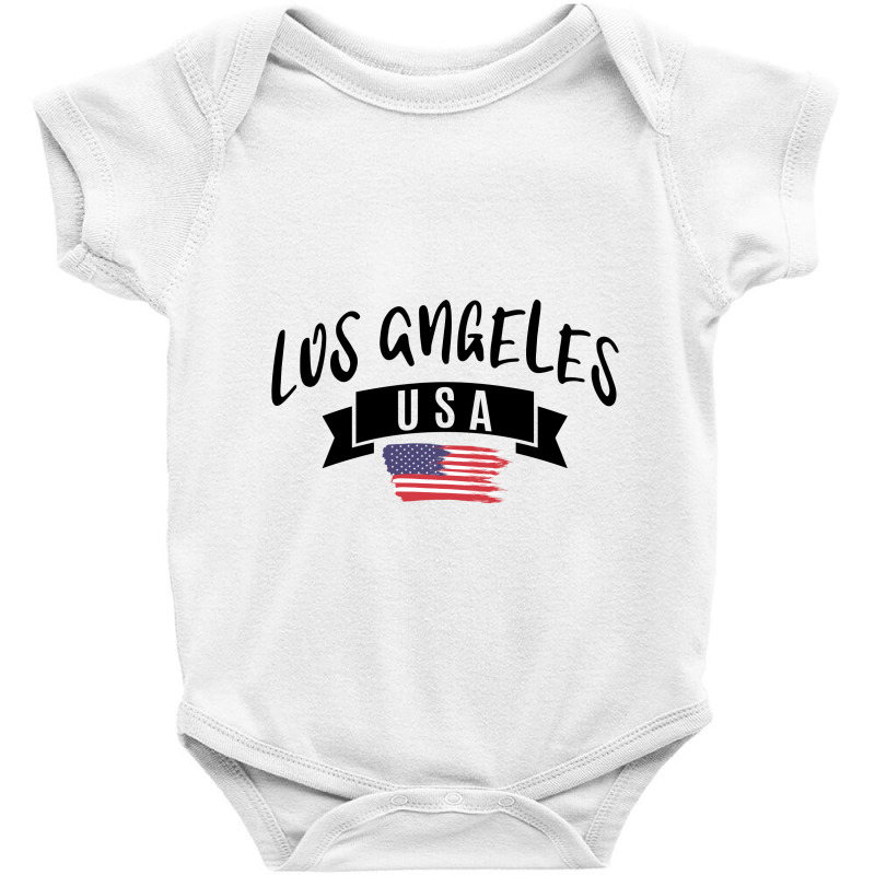 Los Angeles Baby Bodysuit by Ale Ceconello | Artistshot