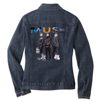 Matt Bellamy Chris Wolstenholme Ladies Denim Jacket | Artistshot