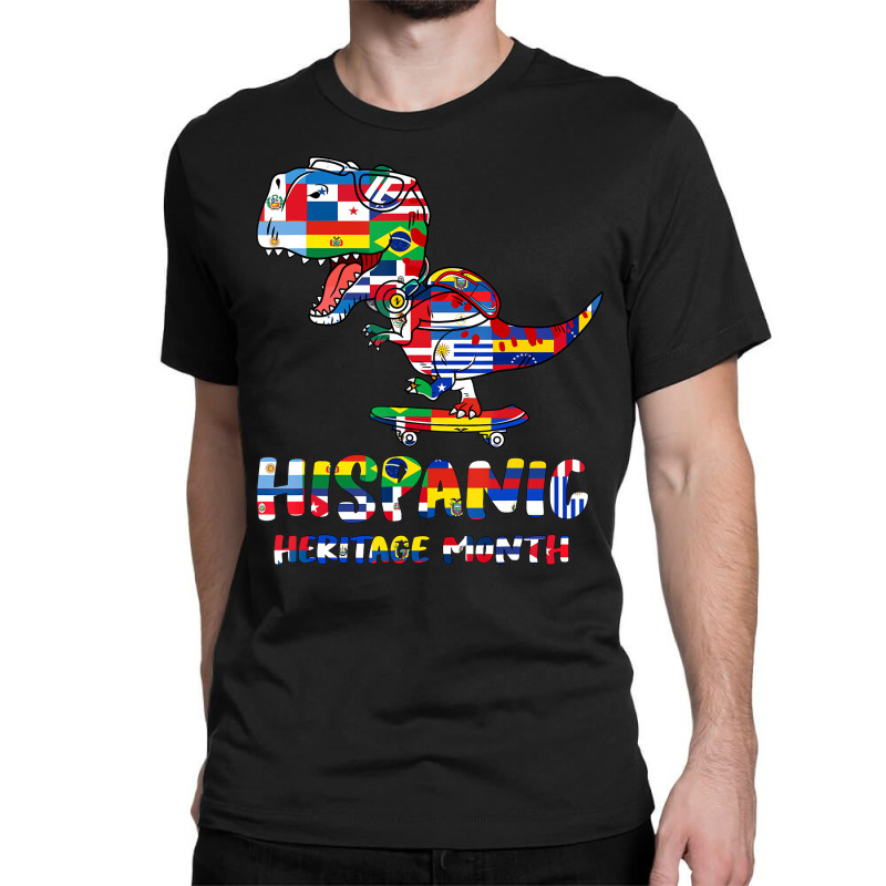 Hispanic Heritage Month Shirt Kids Boys Toddler Di Classic T-shirt by galloywa | Artistshot