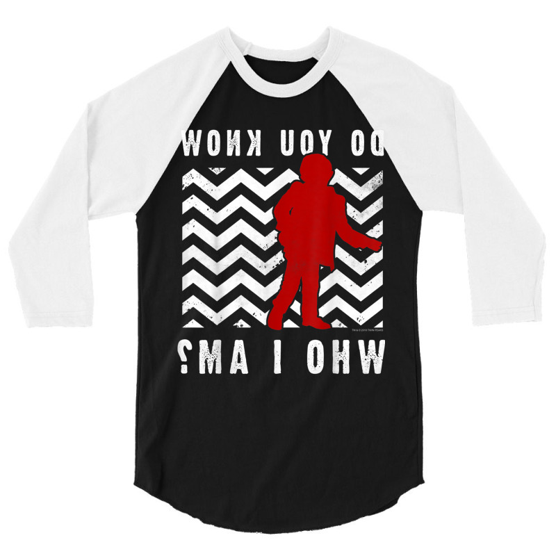 Twin Peaks Do You Know Who I Am The Arm Text Graph 3/4 Sleeve Shirt | Artistshot