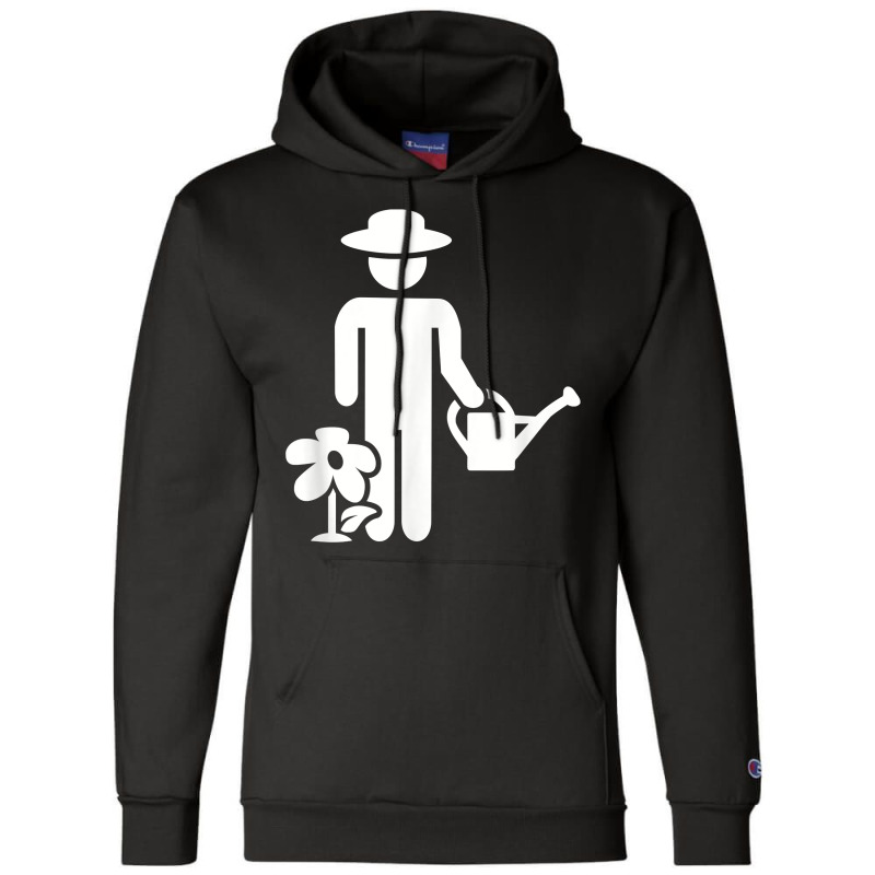 Gardener Watering Can T Shirt Champion Hoodie | Artistshot