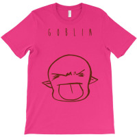 Cute Chibi Bleh Goblin Outline T-shirt | Artistshot