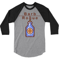 Cartoon Barb & Rogue Holy Water 3/4 Sleeve Shirt | Artistshot