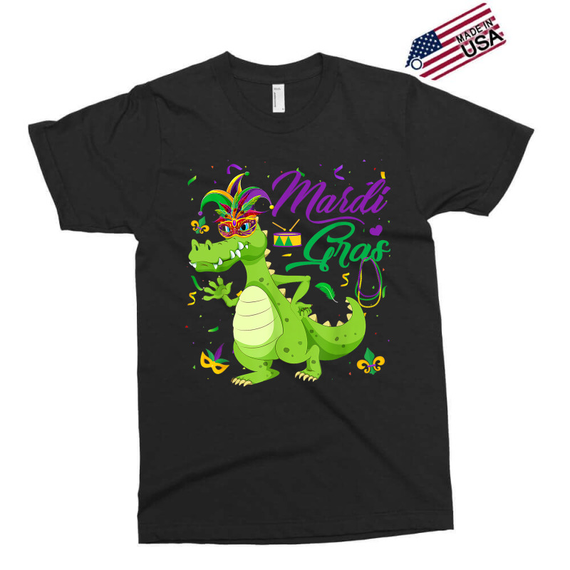 Jester Alligator Beads Mardi Gras Fat Tuesday Para Exclusive T-shirt by SweetCurl | Artistshot